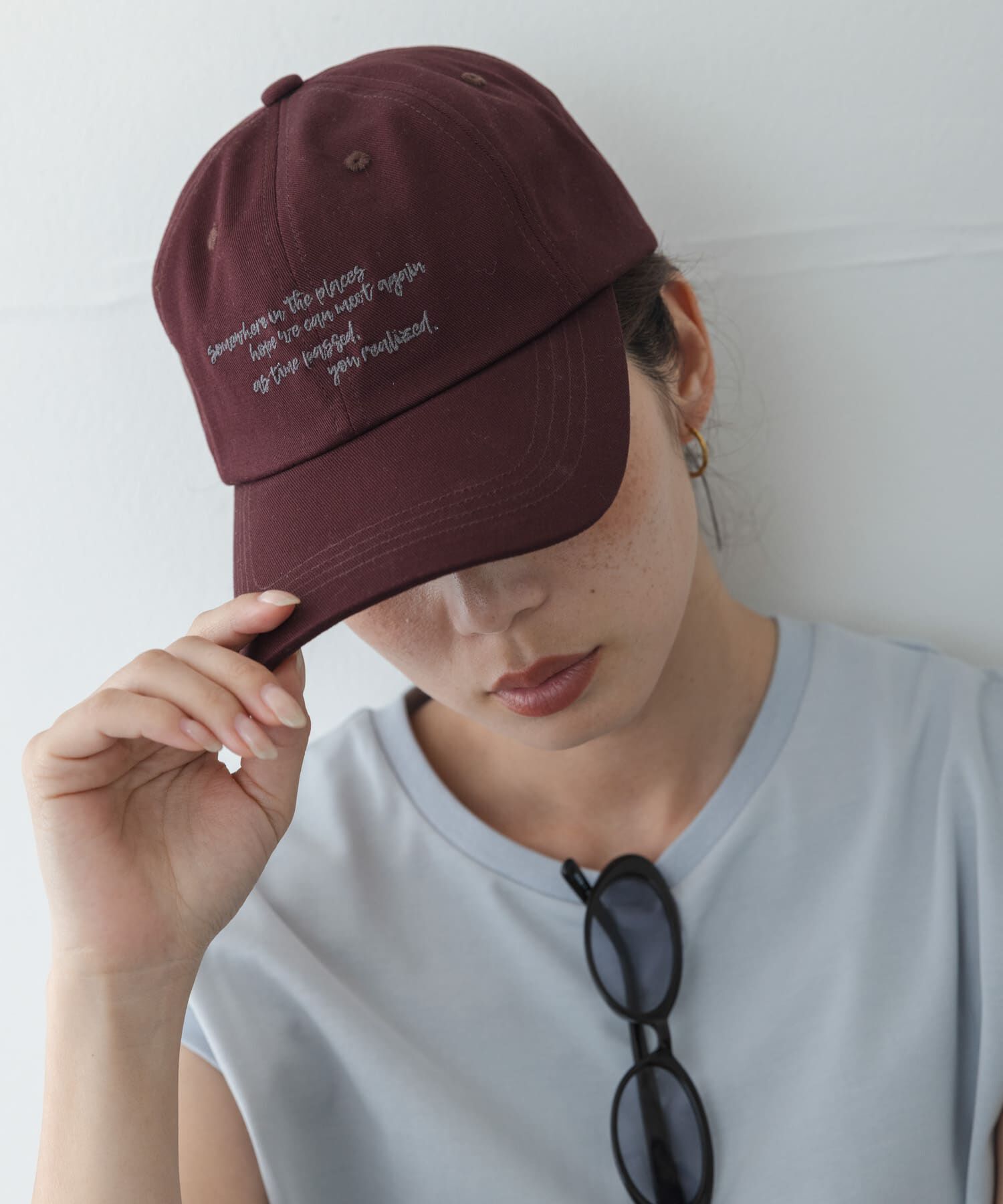 Sonny Label 「エンブロイダリーメッセージキャップ」|キャップ・キャスケット|