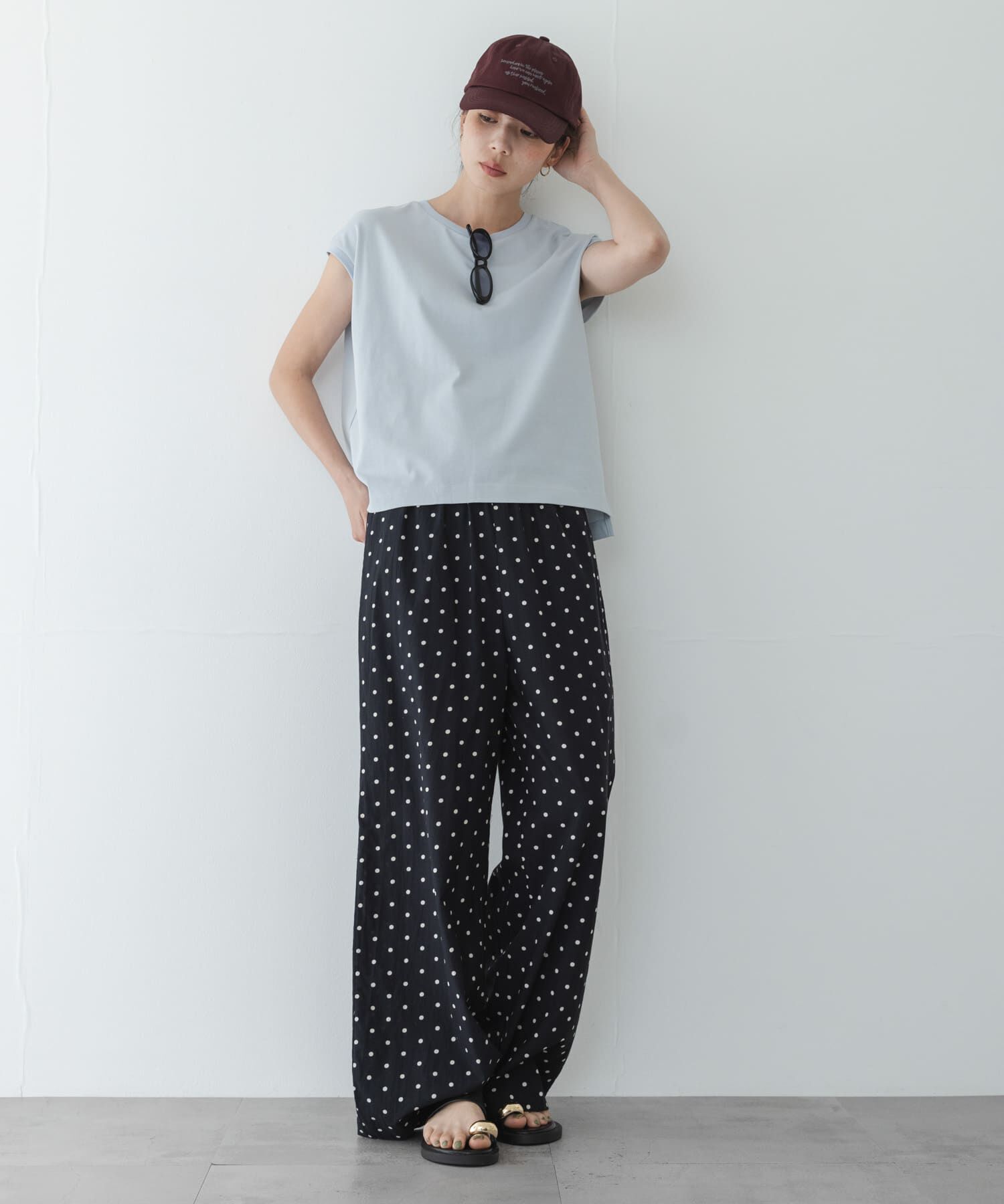 Sonny Label 「エンブロイダリーメッセージキャップ」|キャップ・キャスケット|