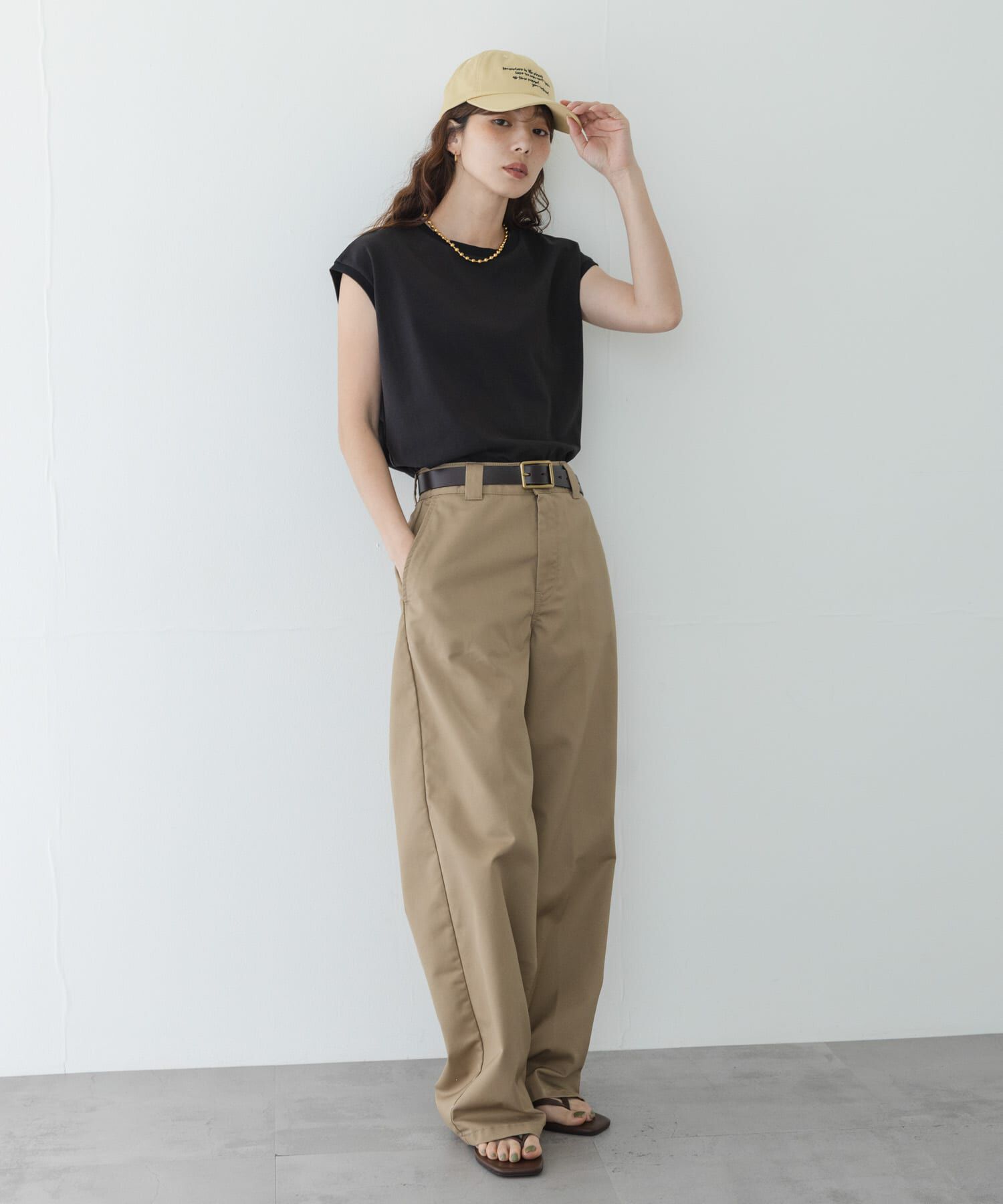 Sonny Label 「エンブロイダリーメッセージキャップ」|キャップ・キャスケット|