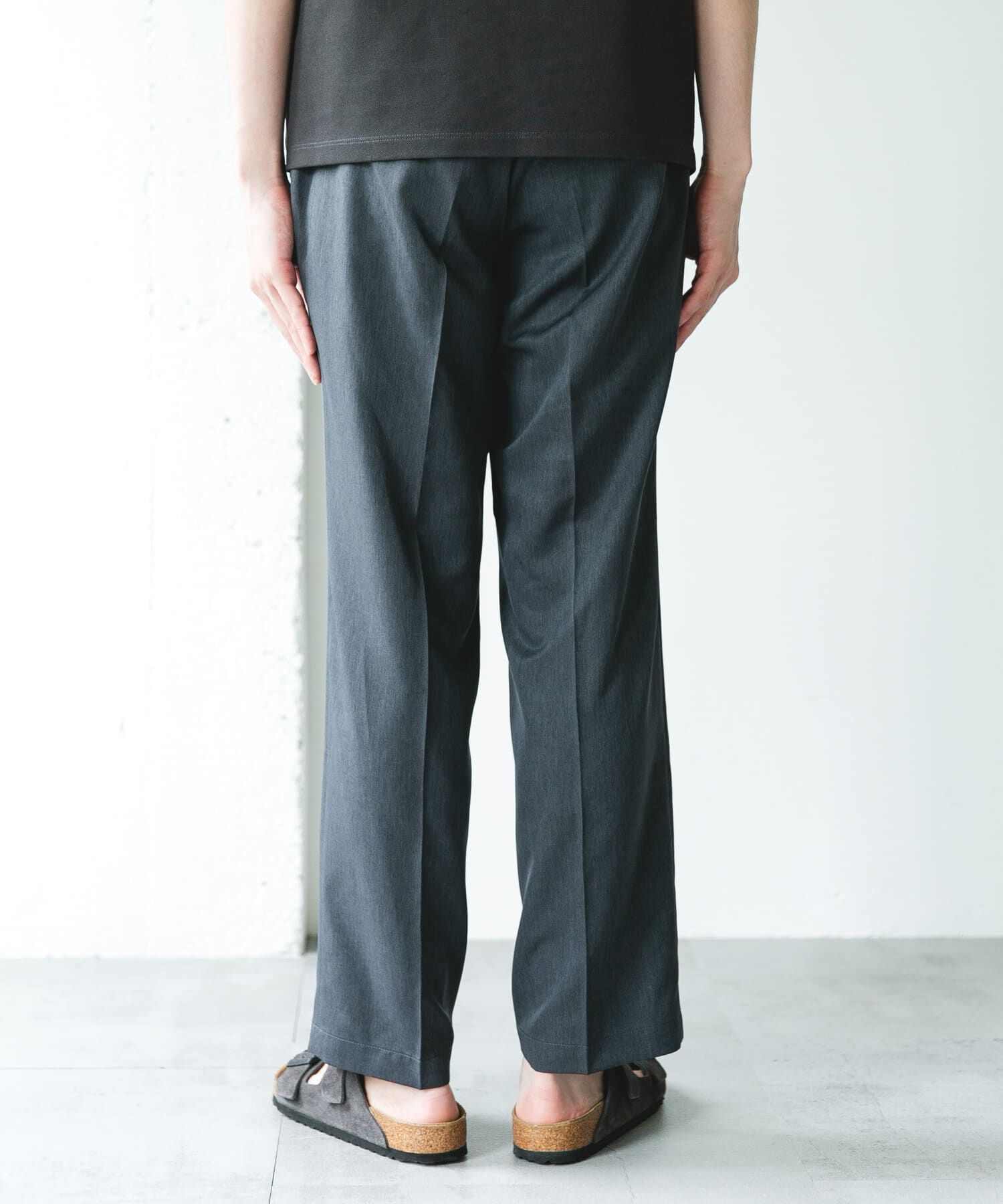 URBAN RESEARCH DOORS「COOLFIBER ツイルシャーリングスラックス」|その他|