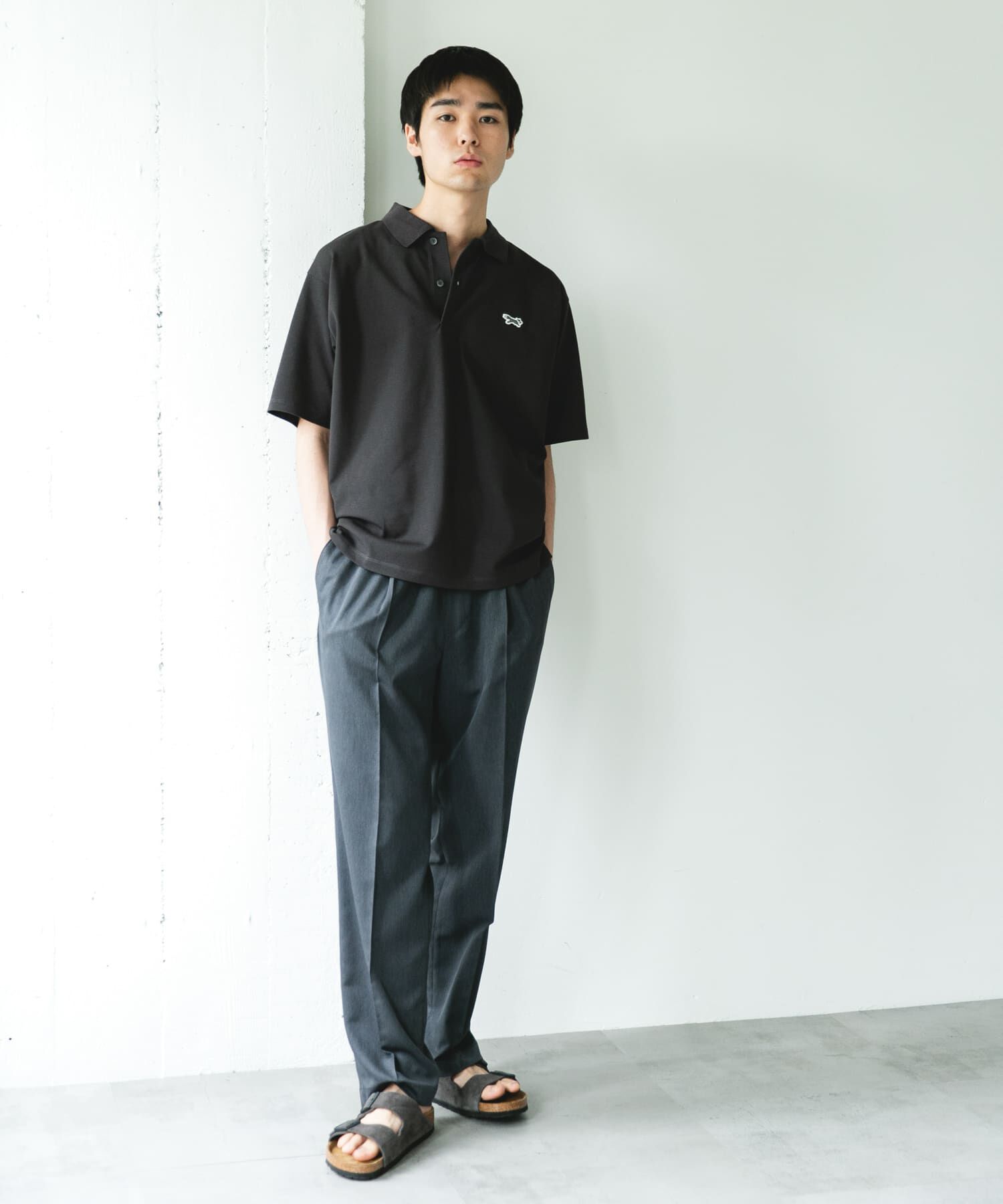 URBAN RESEARCH DOORS「COOLFIBER ツイルシャーリングスラックス」|その他|