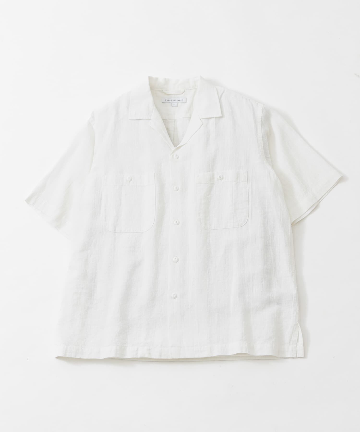 URBAN RESEARCH「SANDWASH LINEN OPEN SHIRTS」|シャツ・ブラウス|