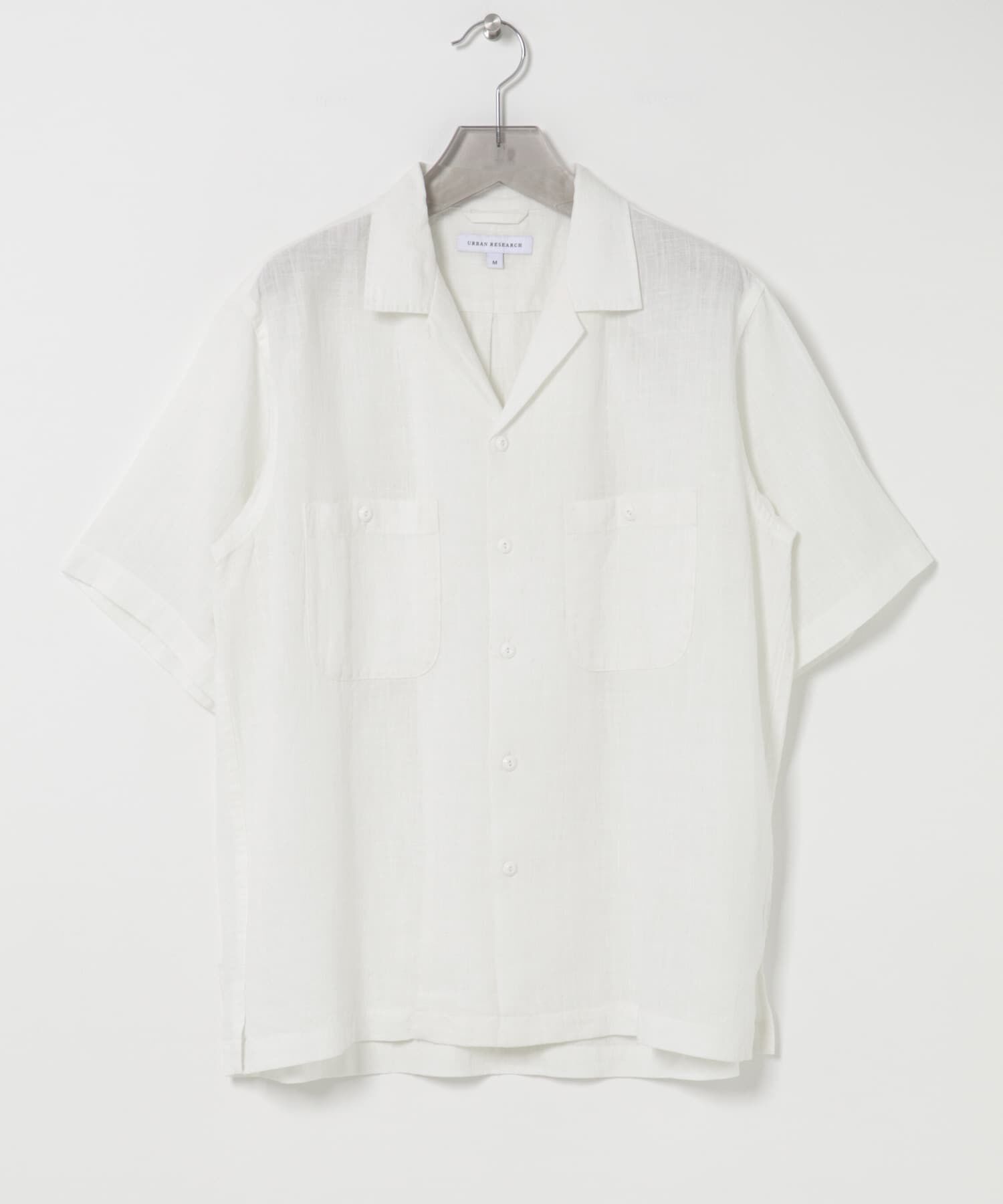 URBAN RESEARCH「SANDWASH LINEN OPEN SHIRTS」|シャツ・ブラウス|