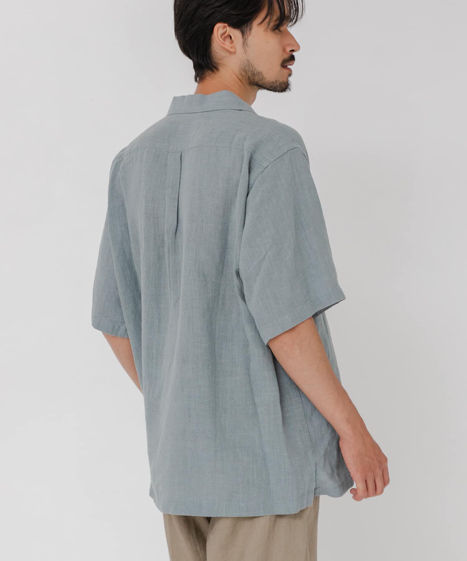 URBAN RESEARCH「SANDWASH LINEN OPEN SHIRTS」|シャツ・ブラウス|