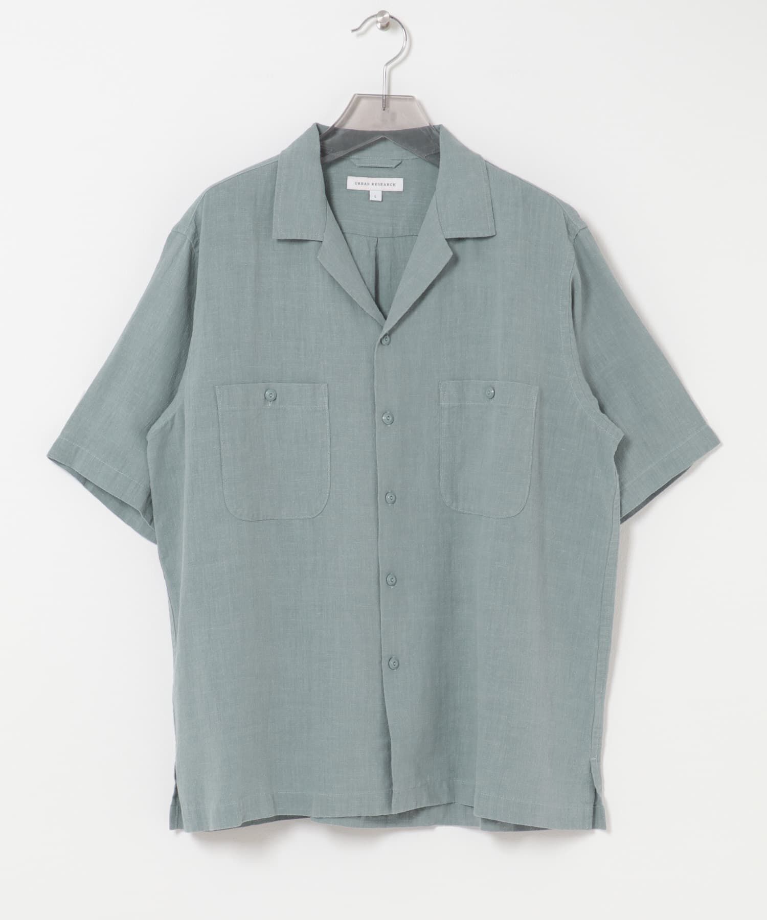 URBAN RESEARCH「SANDWASH LINEN OPEN SHIRTS」|シャツ・ブラウス|