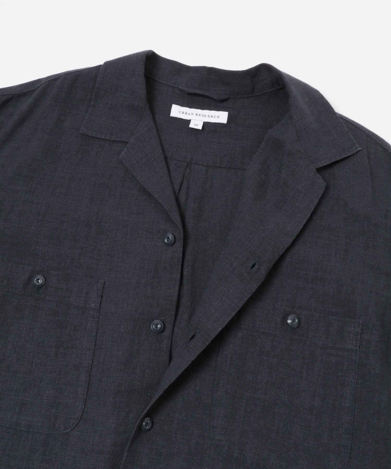 URBAN RESEARCH「SANDWASH LINEN OPEN SHIRTS」|シャツ・ブラウス|