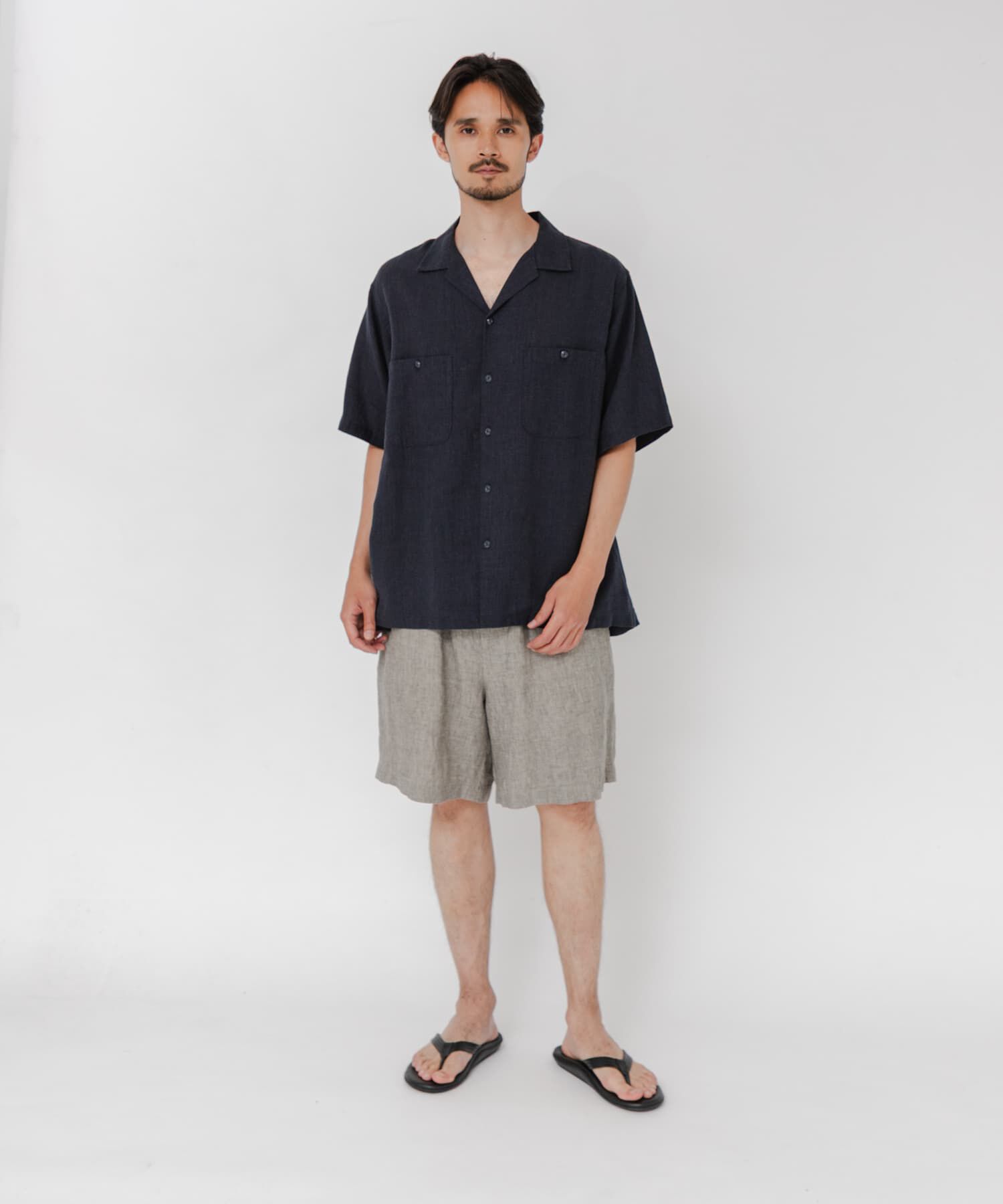 URBAN RESEARCH「SANDWASH LINEN OPEN SHIRTS」|シャツ・ブラウス|