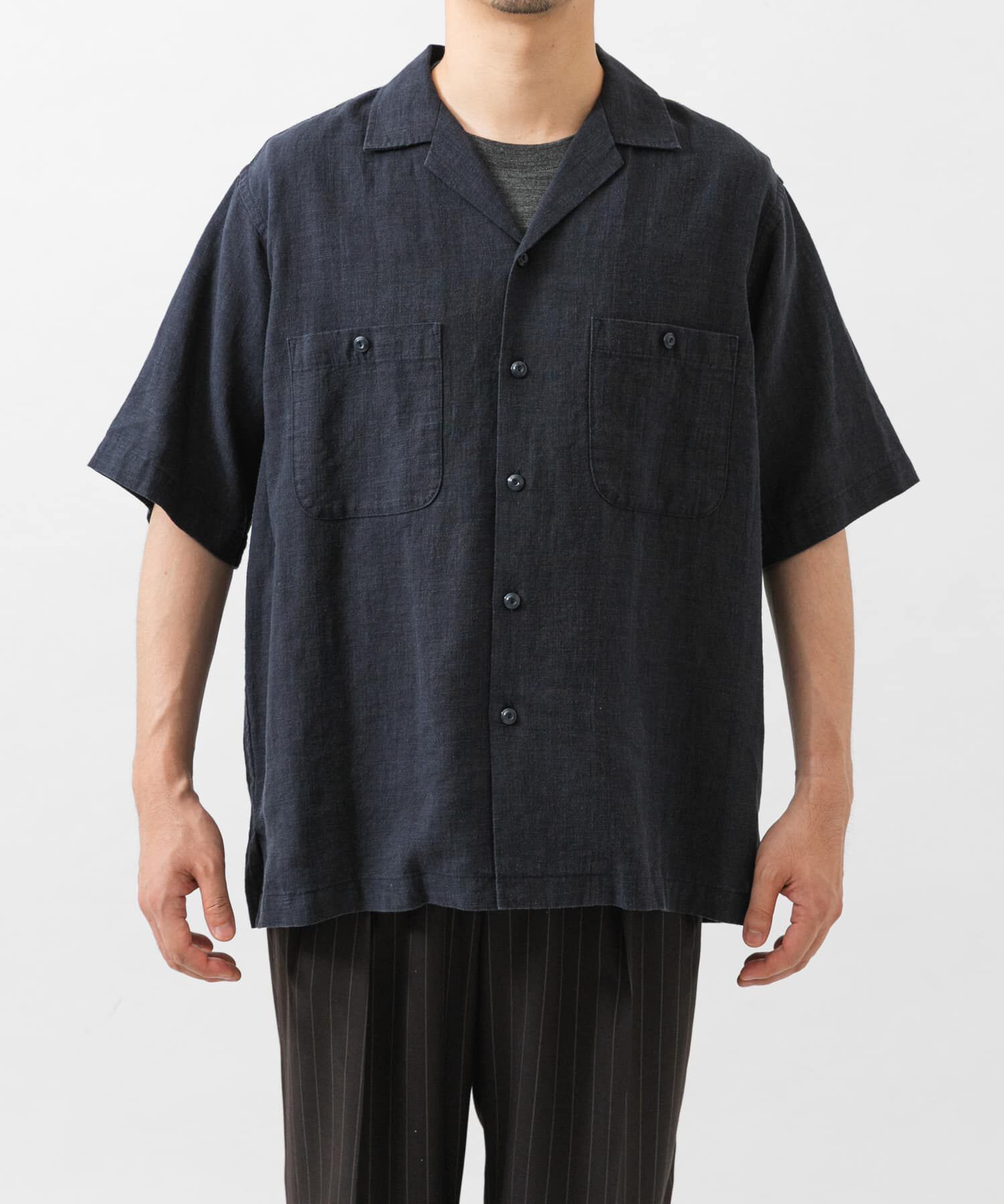 URBAN RESEARCH「SANDWASH LINEN OPEN SHIRTS」|シャツ・ブラウス|
