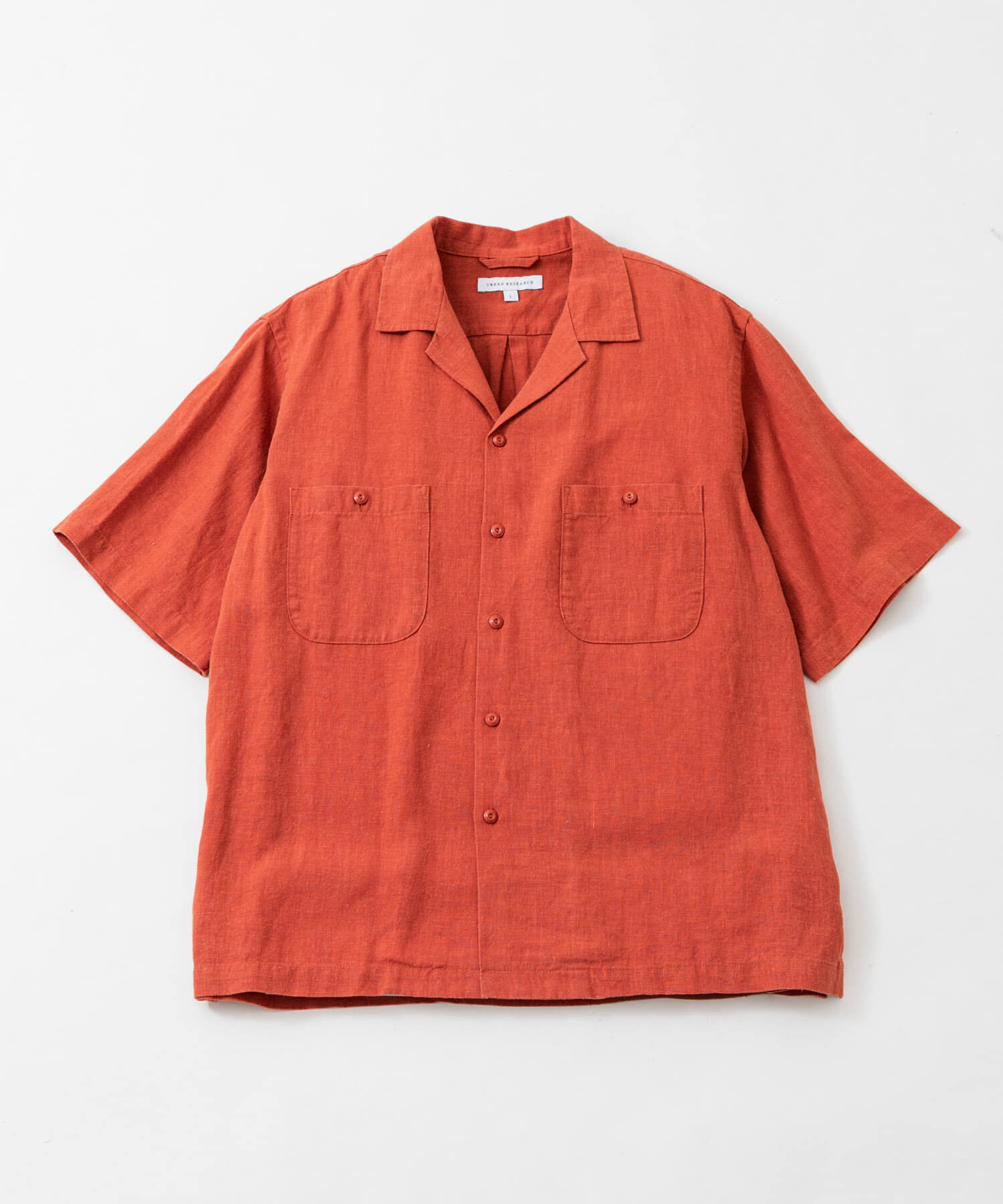 URBAN RESEARCH「SANDWASH LINEN OPEN SHIRTS」|シャツ・ブラウス|