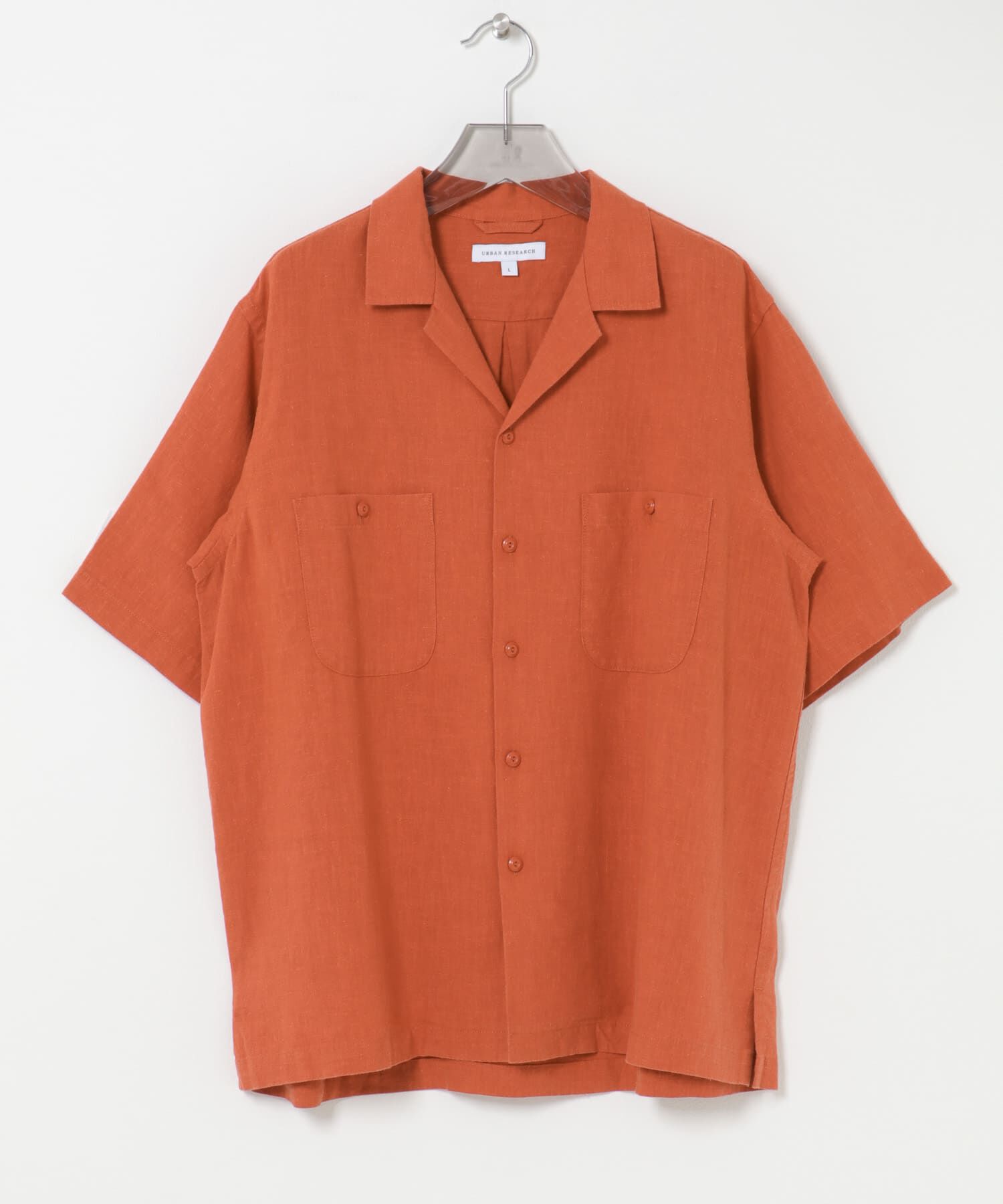 URBAN RESEARCH「SANDWASH LINEN OPEN SHIRTS」|シャツ・ブラウス|