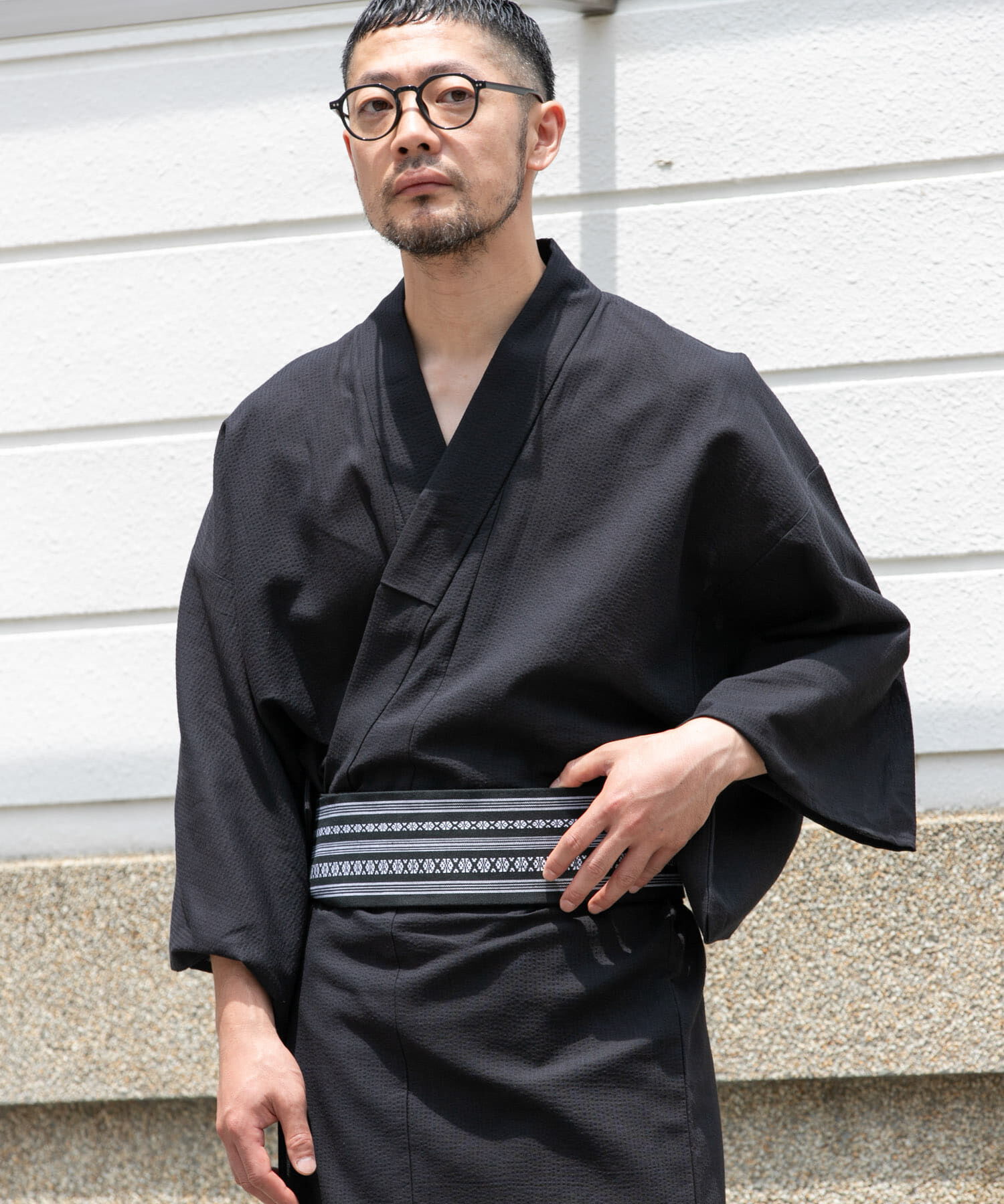 URBAN RESEARCH ROSSO「紳士浴衣 綿麻先染め」|その他|