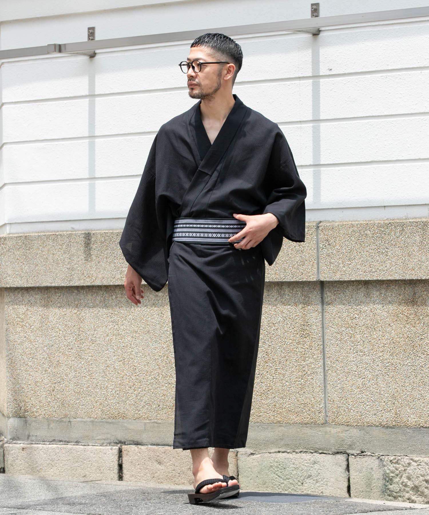 URBAN RESEARCH ROSSO「紳士浴衣 綿麻先染め」|その他|