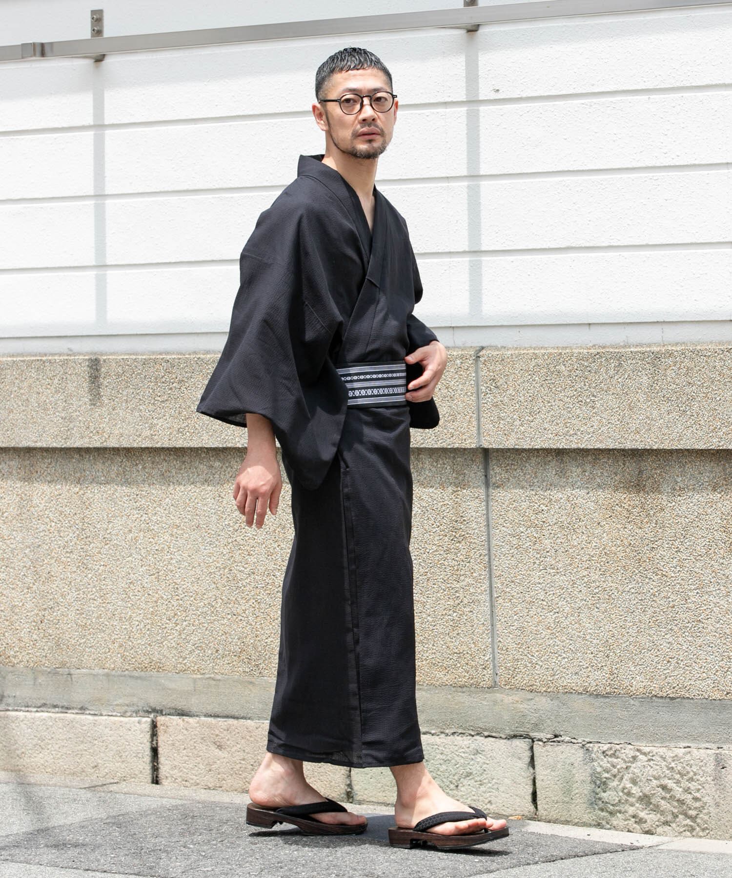 URBAN RESEARCH ROSSO「紳士浴衣 綿麻先染め」|その他|