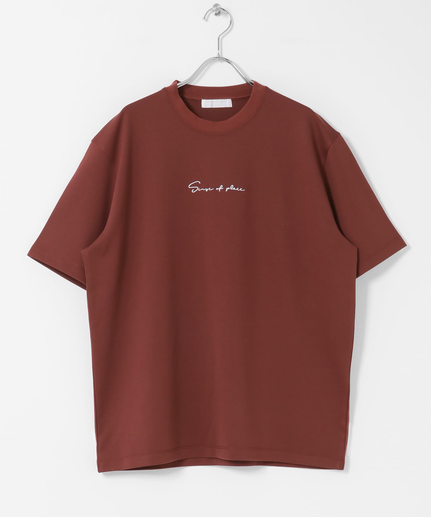 SENSE OF PLACE by URBAN RESEARCH「『一部WEB限定ｶﾗｰ/ﾕﾆｾｯｸｽ』ｼｼｭｳﾎﾟﾝﾁｼｮｰﾄｽﾘｰﾌﾞ」|Tシャツ・カットソー|