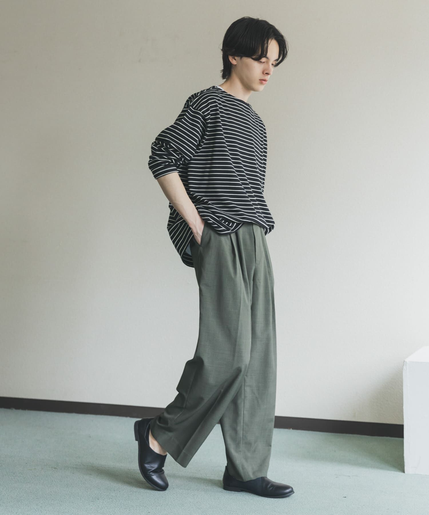 SENSE OF PLACE by URBAN RESEARCH「『速乾/イージーケア』クイックドライタックワイドパンツ」|その他|