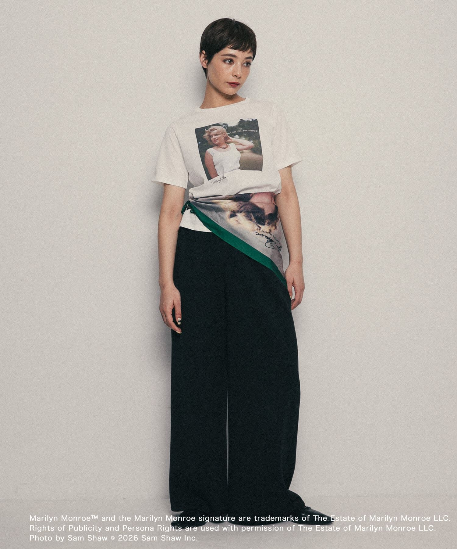 SENSE OF PLACE by URBAN RESEARCH「『別注』MARILYNMONROE&times;SENSE OF PLACE　グラフィックTシャツ」|Tシャツ・カットソー|