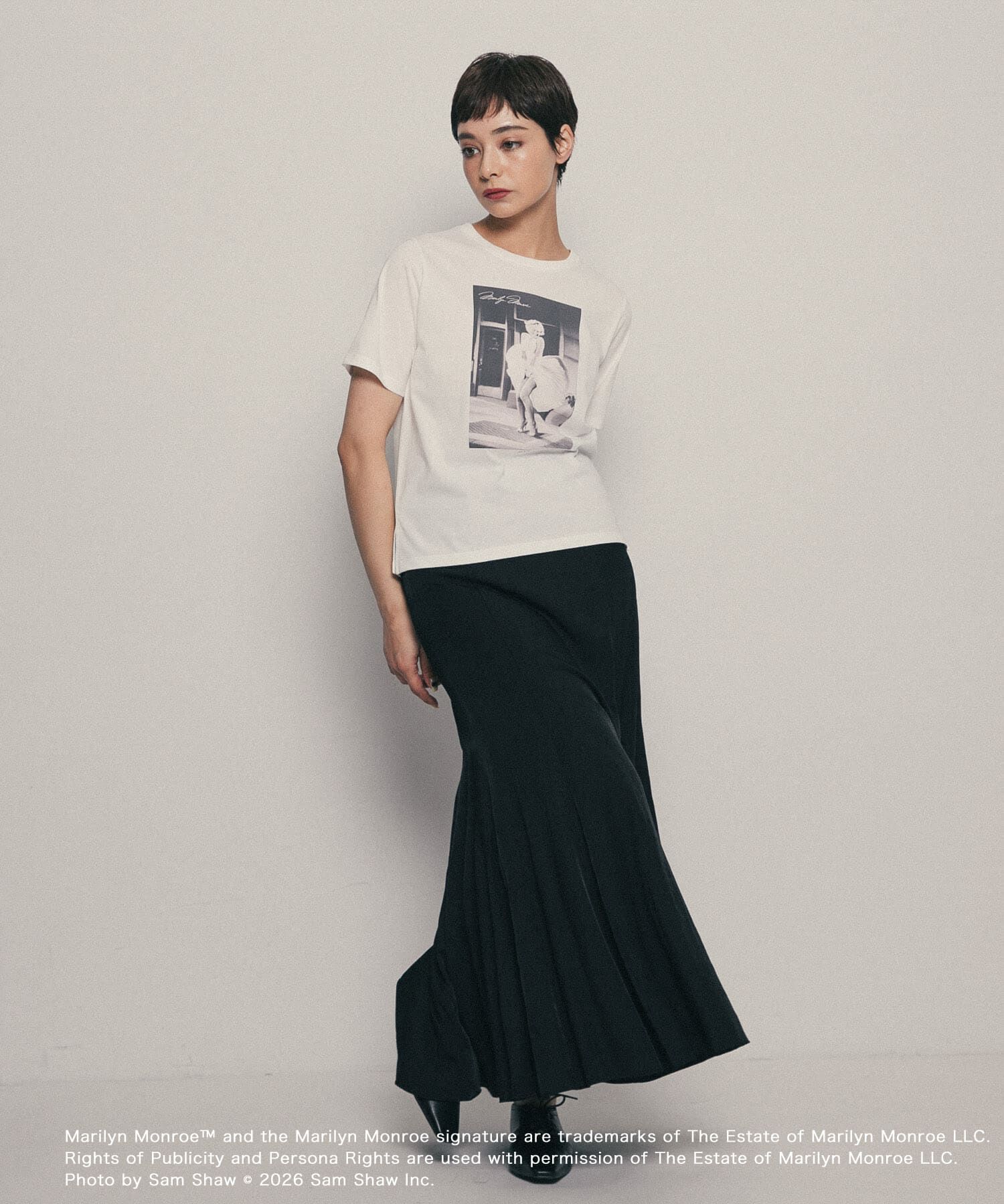 SENSE OF PLACE by URBAN RESEARCH「『別注』MARILYNMONROE&times;SENSE OF PLACE　グラフィックTシャツ」|Tシャツ・カットソー|