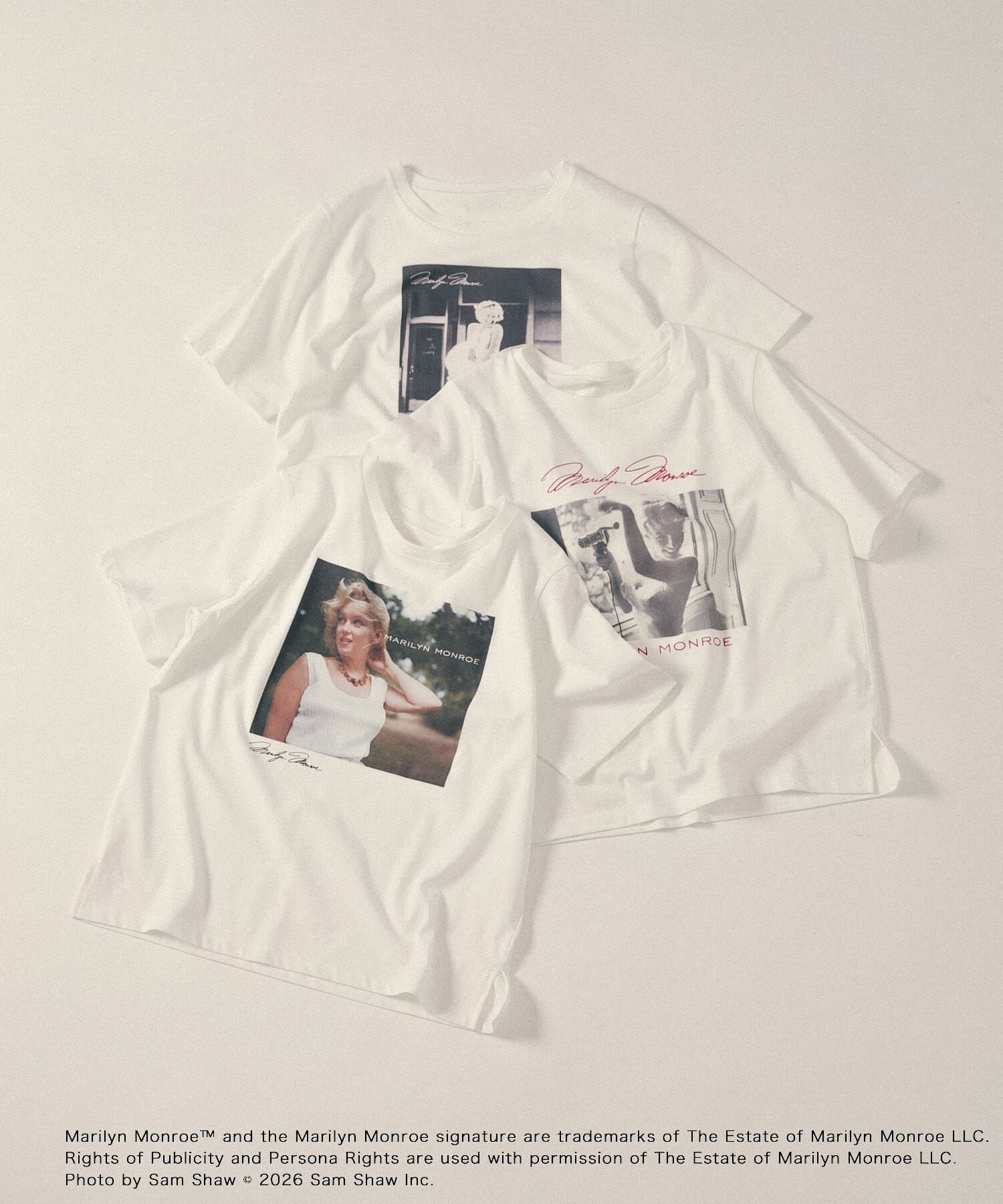 SENSE OF PLACE by URBAN RESEARCH「『別注』MARILYNMONROE&times;SENSE OF PLACE　グラフィックTシャツ」|Tシャツ・カットソー|