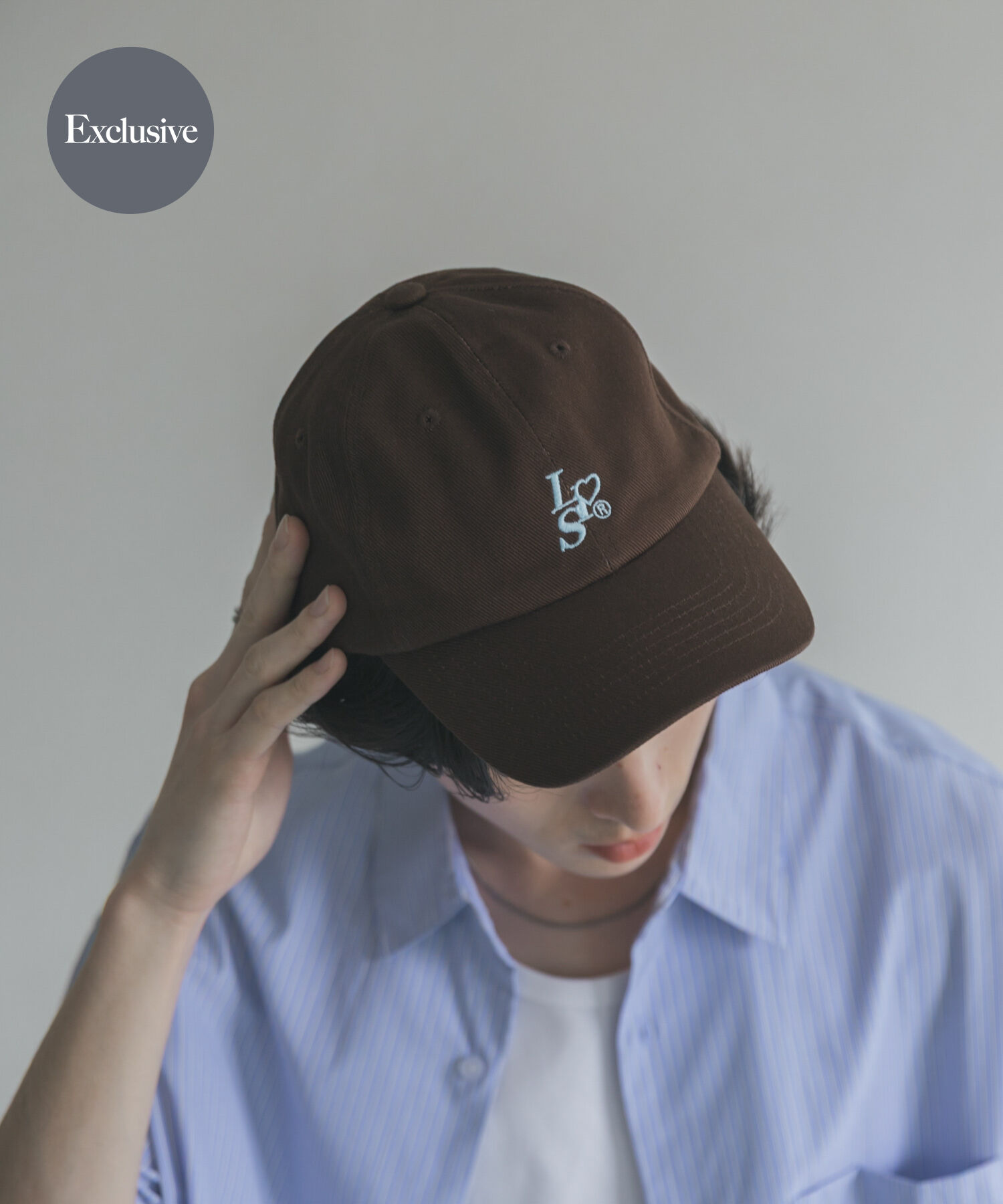 SENSE OF PLACE by URBAN RESEARCH「『別注』LOVE POP STUDIO&times;SENSE OF PLACE　キャップ」|キャップ・キャスケット|ブラウン