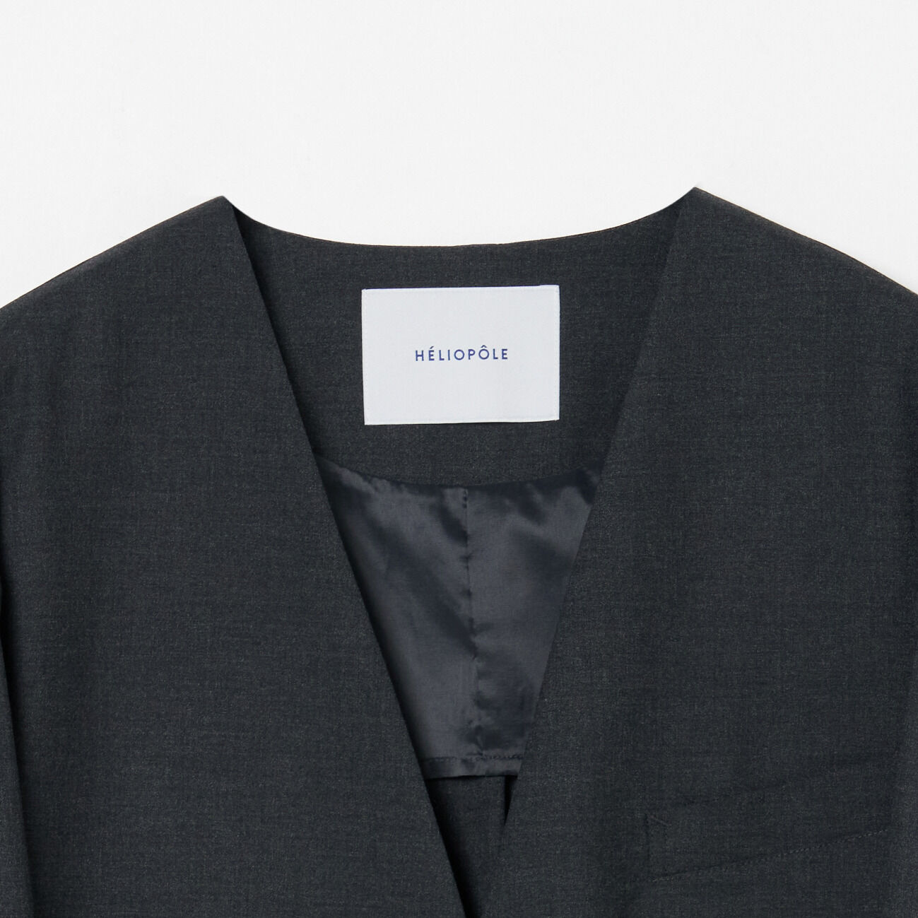 HELIOPOLE「HELIOPOLE the ELLISON JACKET (NO COLLAR)」|デニムジャケット|