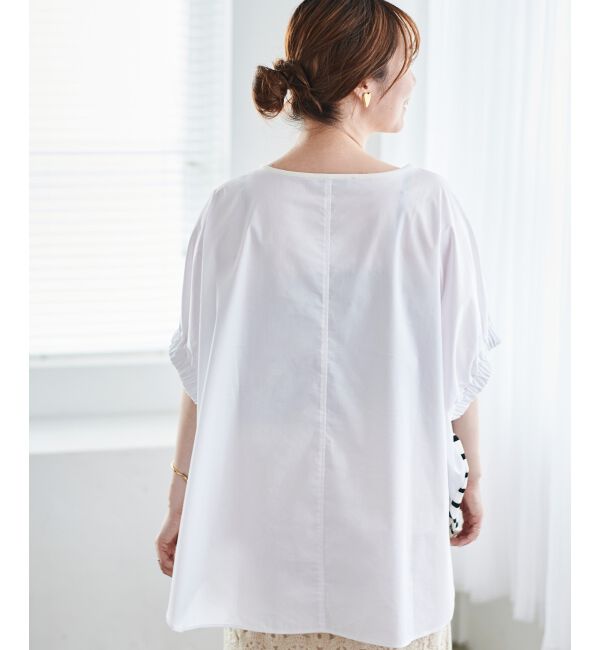 le.coeur blanc「TORRAZZO DONNAボーダー切替プルオーバー」|Tシャツ・カットソー|