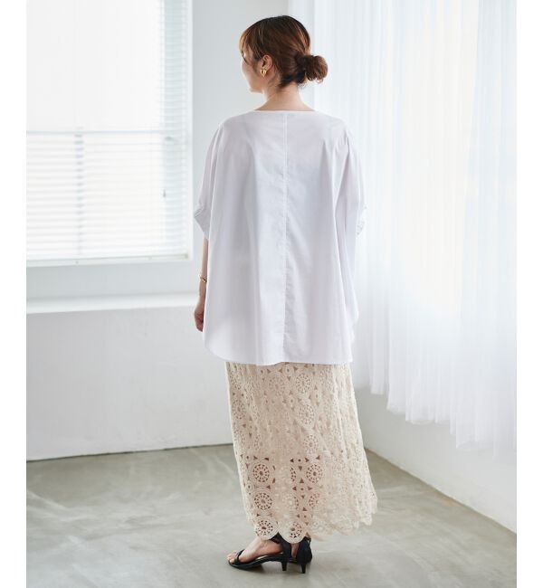 le.coeur blanc「TORRAZZO DONNAボーダー切替プルオーバー」|Tシャツ・カットソー|