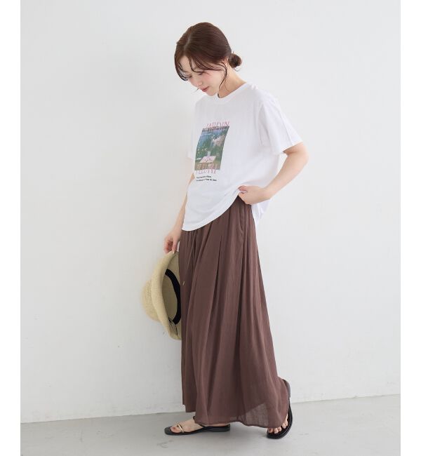  「シアーギャザーガウチョパンツ」|その他|