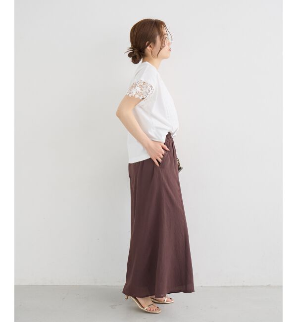  「シアーギャザーガウチョパンツ」|その他|