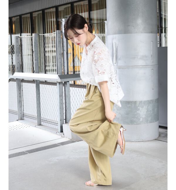  「バイオウォッシュタックワイドパンツ」|その他|