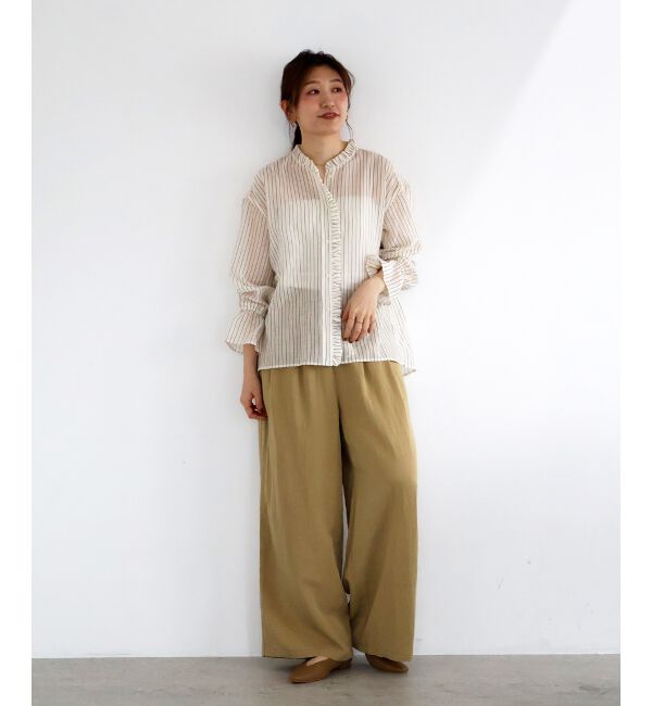  「バイオウォッシュタックワイドパンツ」|その他|