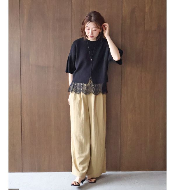 「バイオウォッシュタックワイドパンツ」|その他|