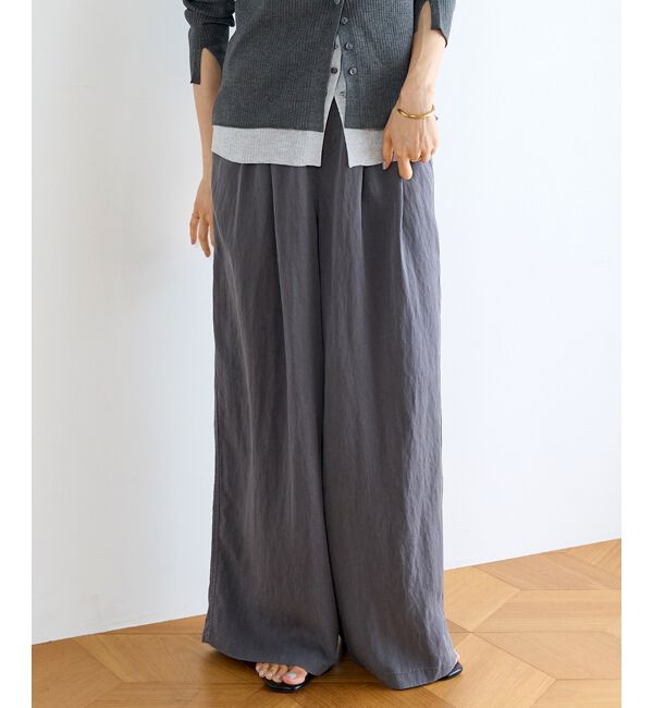  「バイオウォッシュタックワイドパンツ」|その他|