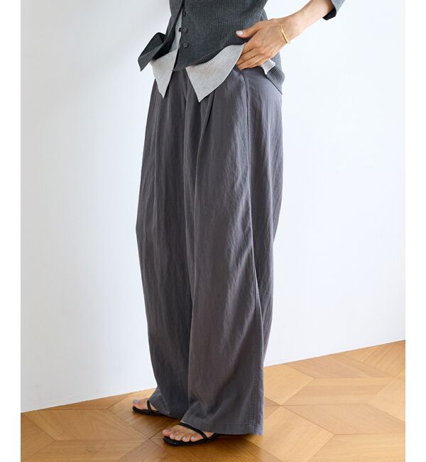  「バイオウォッシュタックワイドパンツ」|その他|
