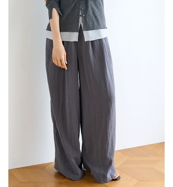  「バイオウォッシュタックワイドパンツ」|その他|