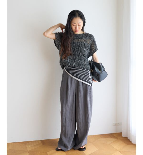  「バイオウォッシュタックワイドパンツ」|その他|