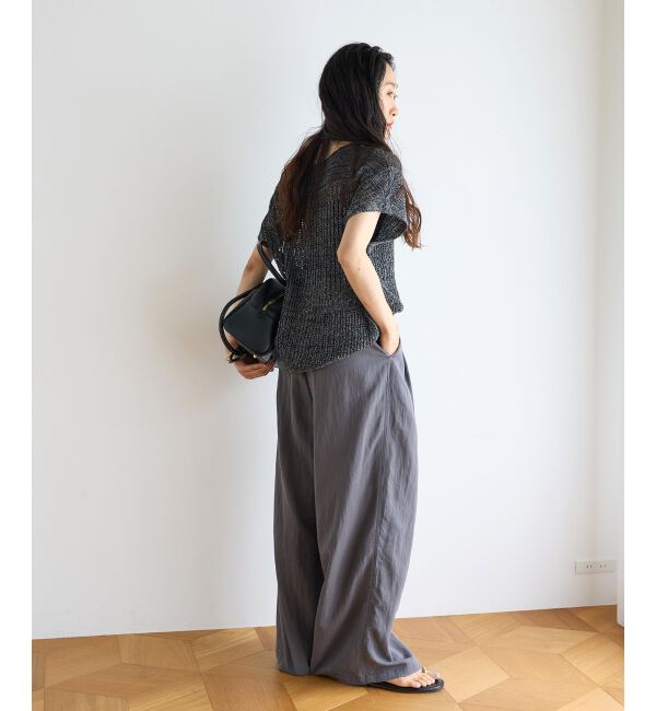 「バイオウォッシュタックワイドパンツ」|その他|
