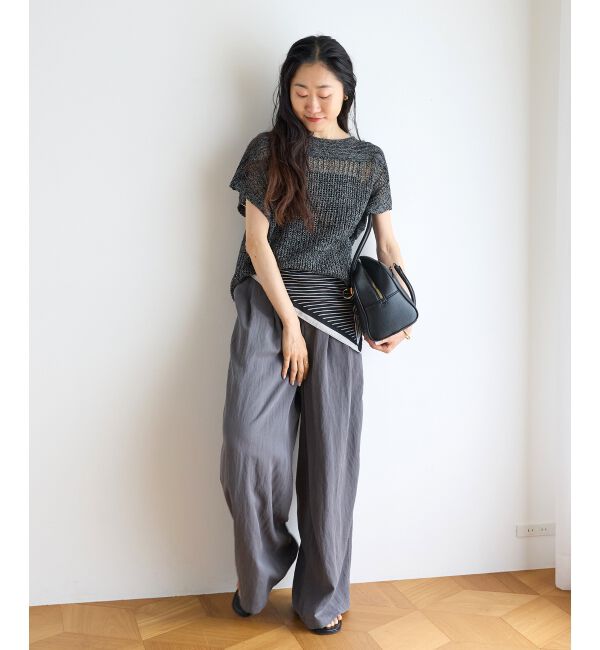  「バイオウォッシュタックワイドパンツ」|その他|