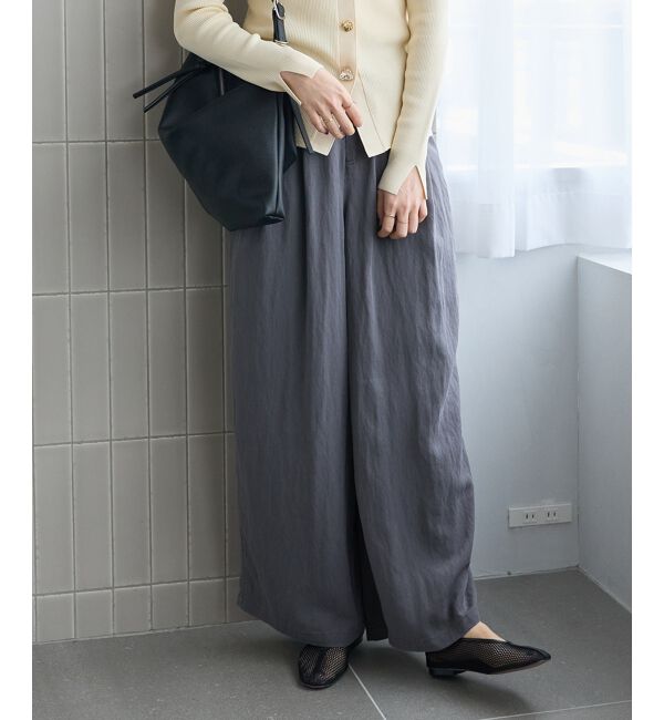  「バイオウォッシュタックワイドパンツ」|その他|