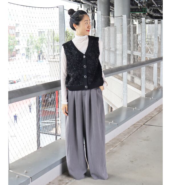  「バイオウォッシュタックワイドパンツ」|その他|