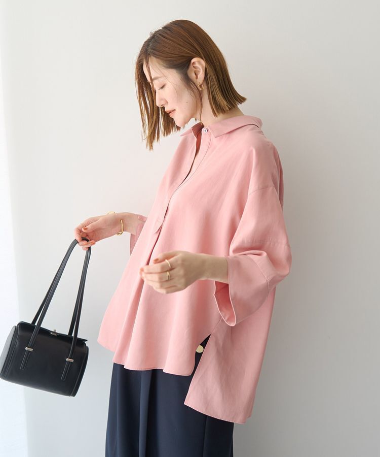Editt by YECCA VECCA「バルーン袖スキッパーシャツ」|シャツ・ブラウス|