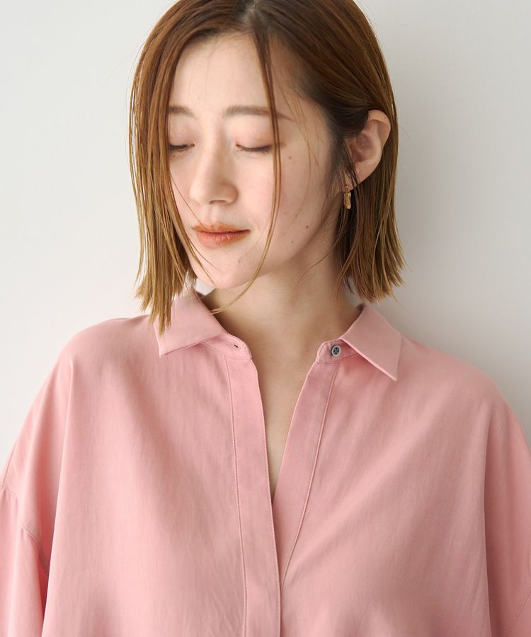 Editt by YECCA VECCA「バルーン袖スキッパーシャツ」|シャツ・ブラウス|