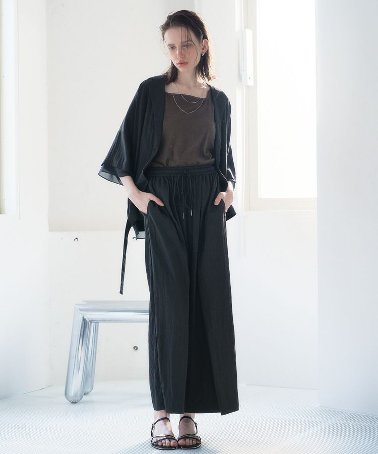 Editt by YECCA VECCA「尾崎紗代子さん着用【UVカット/接触冷感/遮熱】COOL袖シアージャケット」|テーラードジャケット|
