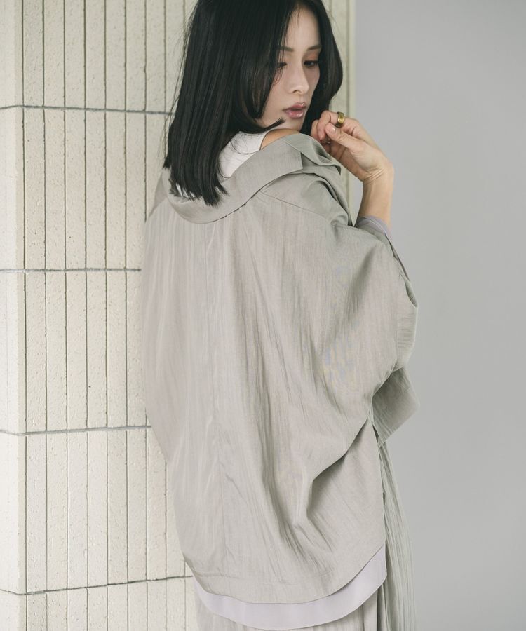 Editt by YECCA VECCA「尾崎紗代子さん着用【UVカット/接触冷感/遮熱】COOL袖シアージャケット」|テーラードジャケット|