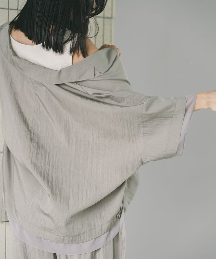 Editt by YECCA VECCA「尾崎紗代子さん着用【UVカット/接触冷感/遮熱】COOL袖シアージャケット」|テーラードジャケット|