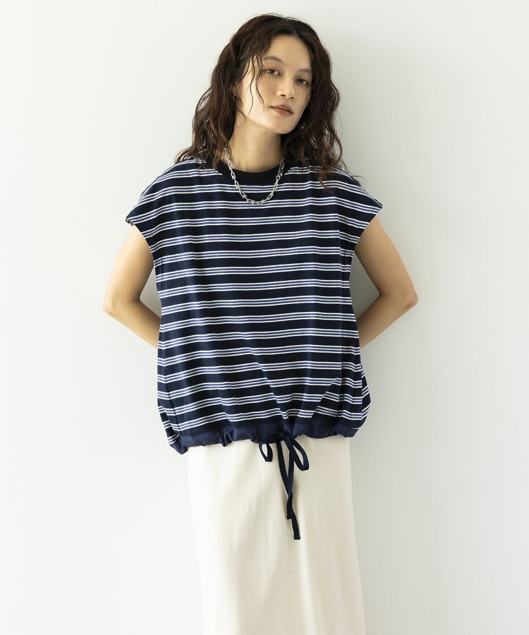 GARAGE OF GOOD CLOTHING「マルチボーダードロストプルオーバー」|Tシャツ・カットソー|