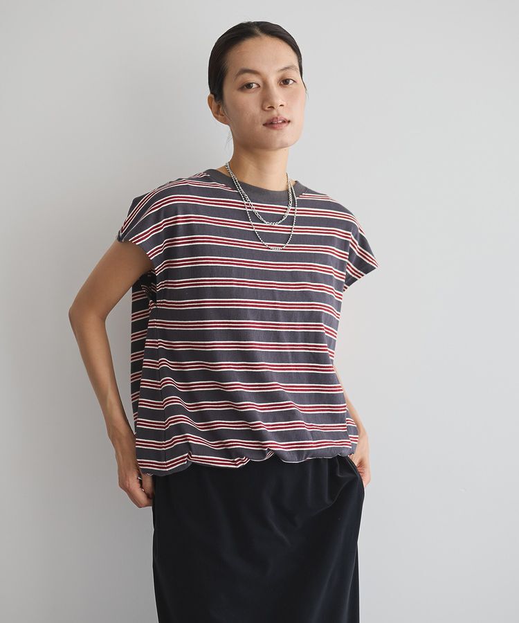 GARAGE OF GOOD CLOTHING「マルチボーダードロストプルオーバー」|Tシャツ・カットソー|