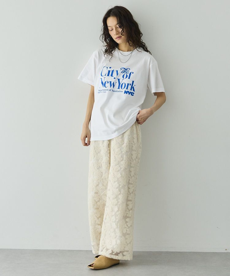 GARAGE OF GOOD CLOTHING「クロスステッチ刺繍ロングパンツ」|その他|