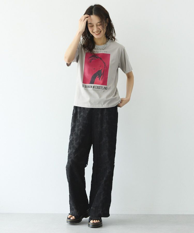 GARAGE OF GOOD CLOTHING「クロスステッチ刺繍ロングパンツ」|その他|