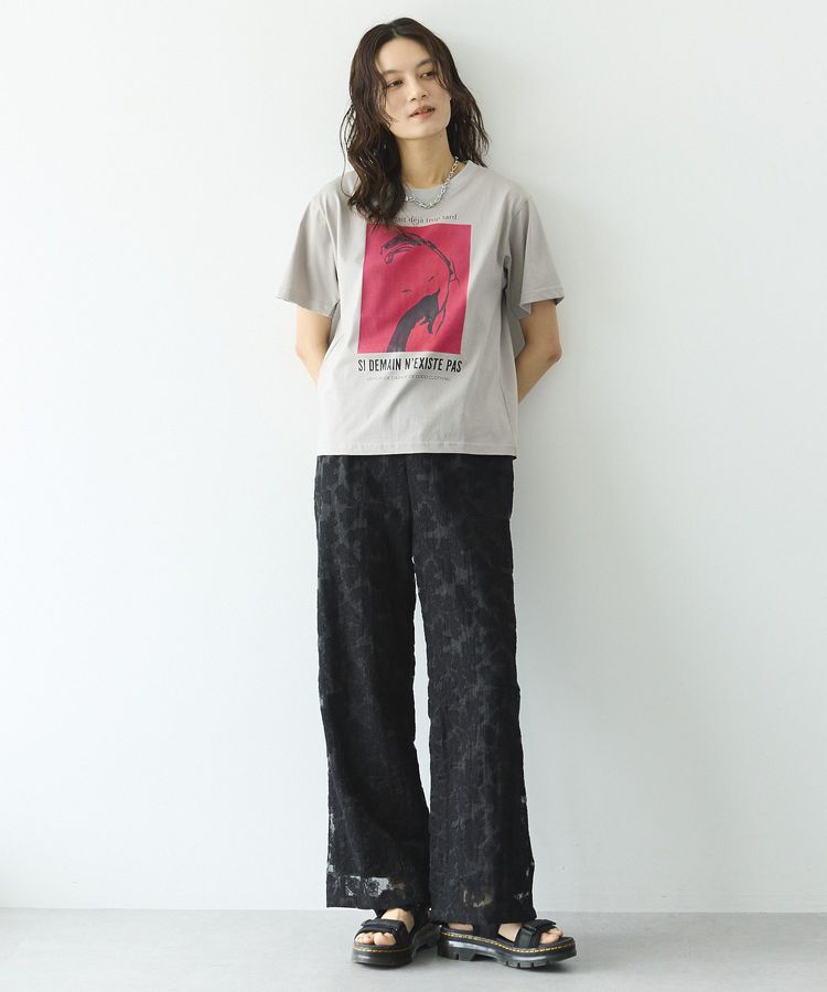 GARAGE OF GOOD CLOTHING「クロスステッチ刺繍ロングパンツ」|その他|