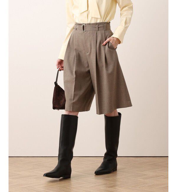allureville「キュロットパンツ」|その他|グレージュ